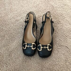 Bibi Lou slingback shoes